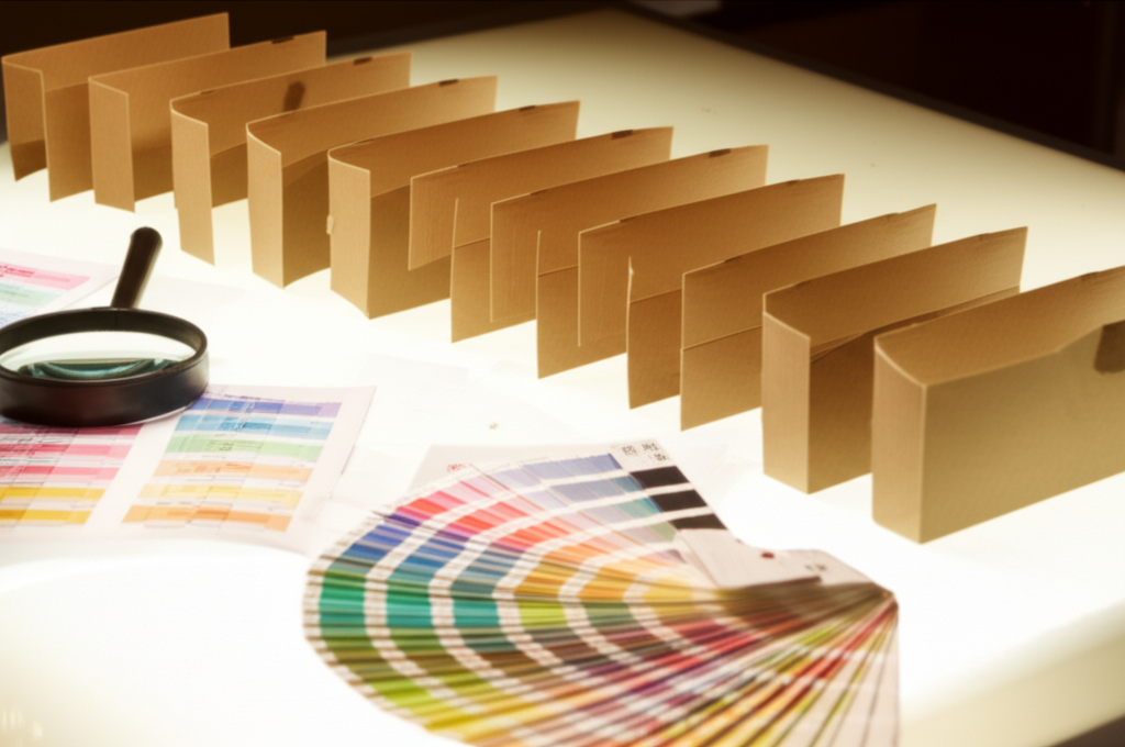 精裝盒打樣品質檢驗：結構、內襯與表面加工確認