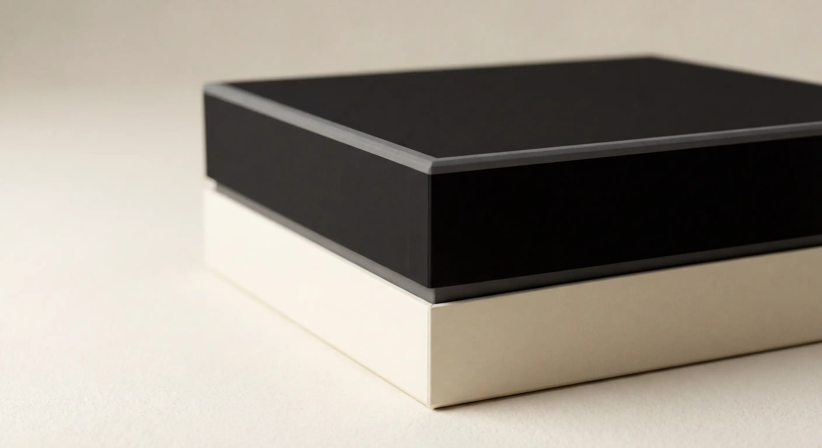 雙層精裝盒設計：上下兩層怎麼配置最合理？，雙層精裝盒相關包裝說明圖