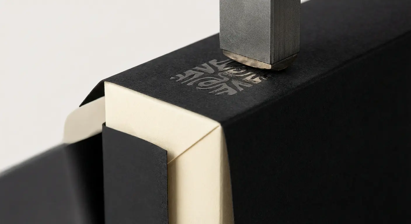 燙金（Hot Foil Stamping）：最經典的奢華表現，精裝盒加工相關細節圖