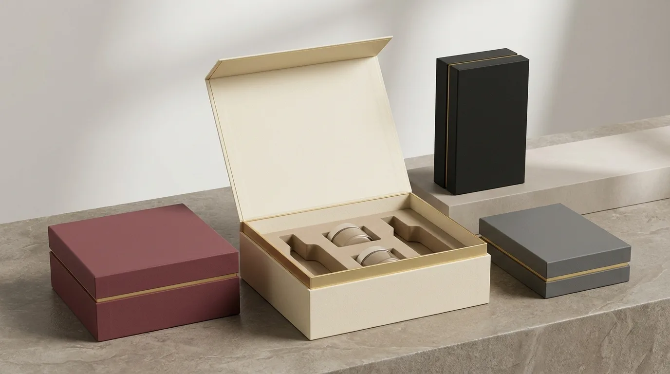 美妝保養精裝盒系列展示