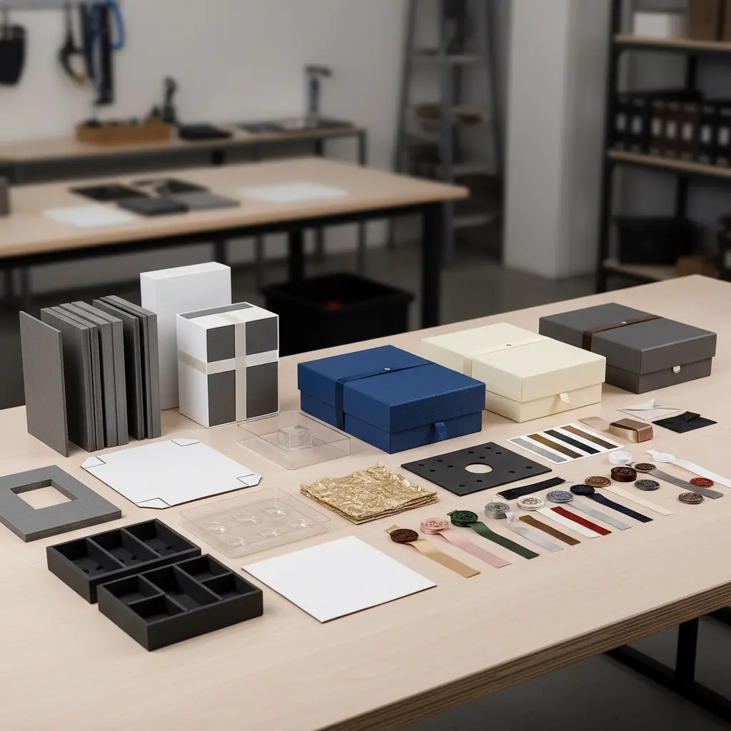 精裝盒開發流程：從結構確認、打樣、包覆到量產成品